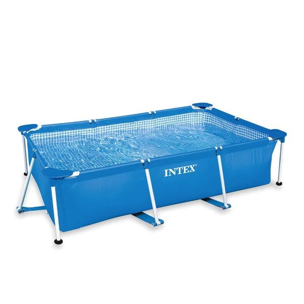Intex бассейн rectangular frame 220х150х60см, 1622л, металлический каркас 5