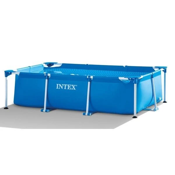 Intex бассейн rectangular frame 260x160x65cm, 2282л, металлический каркас 4