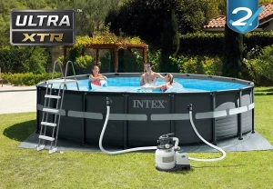 Intex piscină ultra xtr frame 549x132cm, 26423l, cadru metalic Thumbnail 2