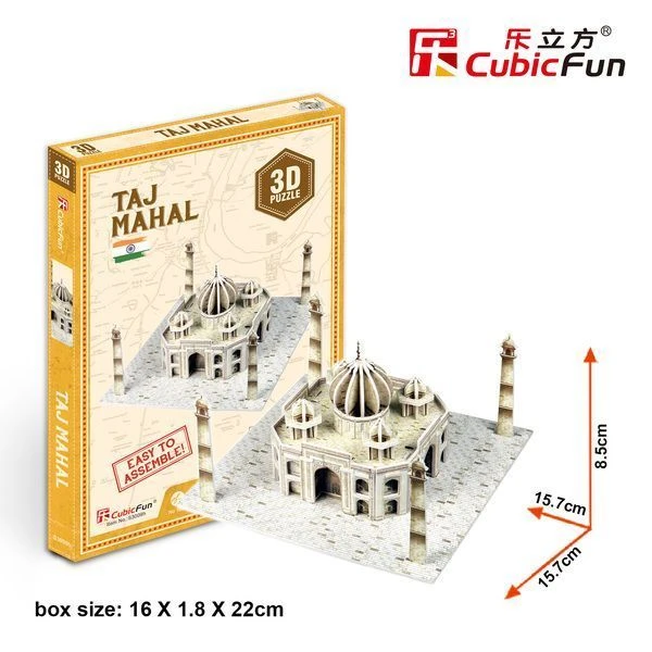 3d puzzle “taj mahal”, 39 elemente 3