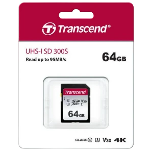 Карта памяти transcend sdxc class 10, 64гб (ts64gsdc300s) Thumbnail 4