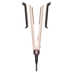 Placă de îndreptat părul dyson ht02 corrale coolshine, ceramic pink | rose gold