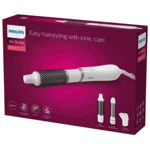 Uscător de păr-perie philips bha303/00, 800w, alb Thumbnail 5