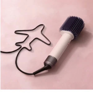 Uscător de păr-perie dyson airsmooth hb01, 1080w, roz Thumbnail 3