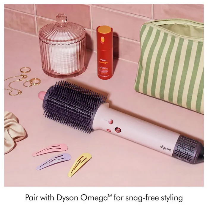 Uscător de păr-perie dyson airsmooth hb01, 1080w, roz 9