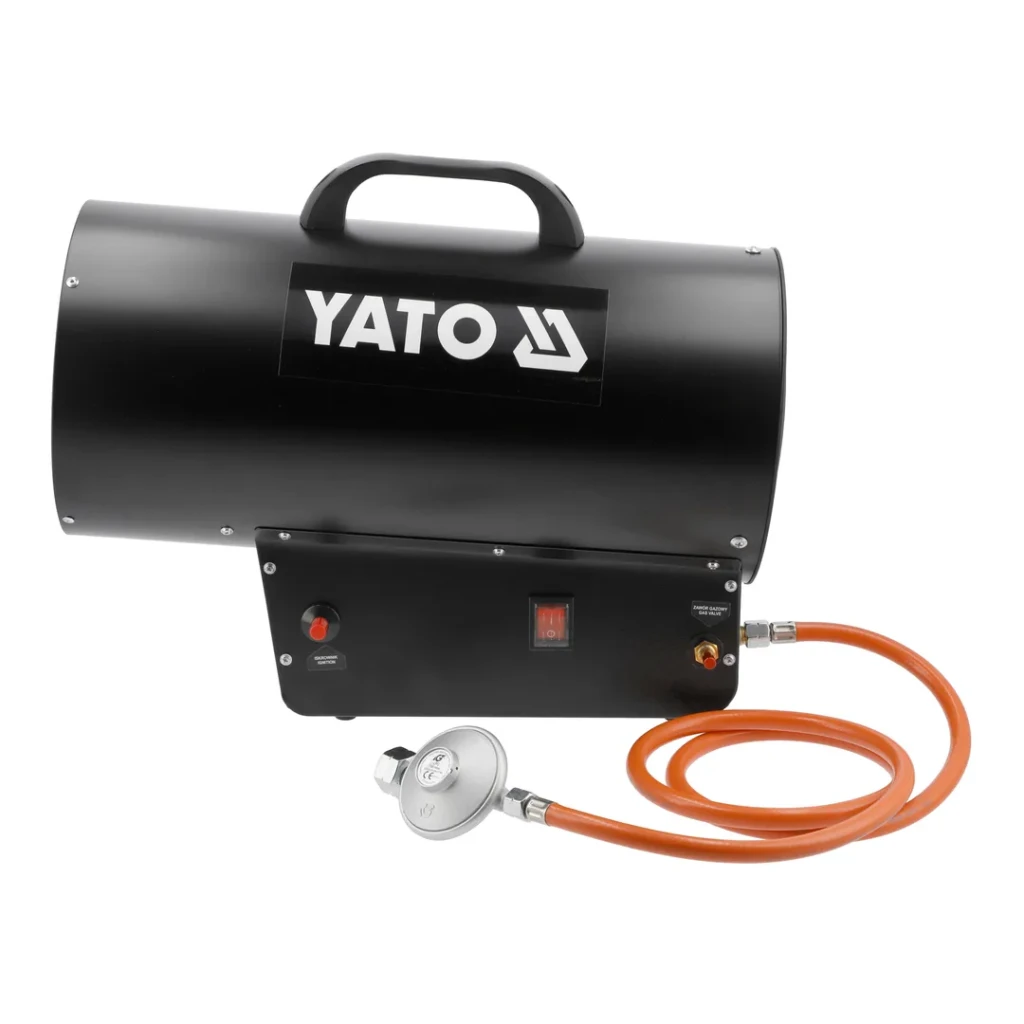Тепловая пушка газовая 30 квт 220 - 240 в 650 м³/ч 300 м² пропан/бутан yato 3