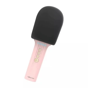 Forever bluetooth microphone with speaker bms-500, pink