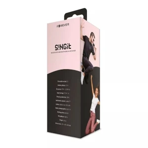 Forever bluetooth microphone with speaker bms-500, pink Thumbnail 3