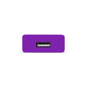 Ttec wall charger with cable usb to lightning 2.4a (1.2m) smart travel, purple  Thumbnail 3