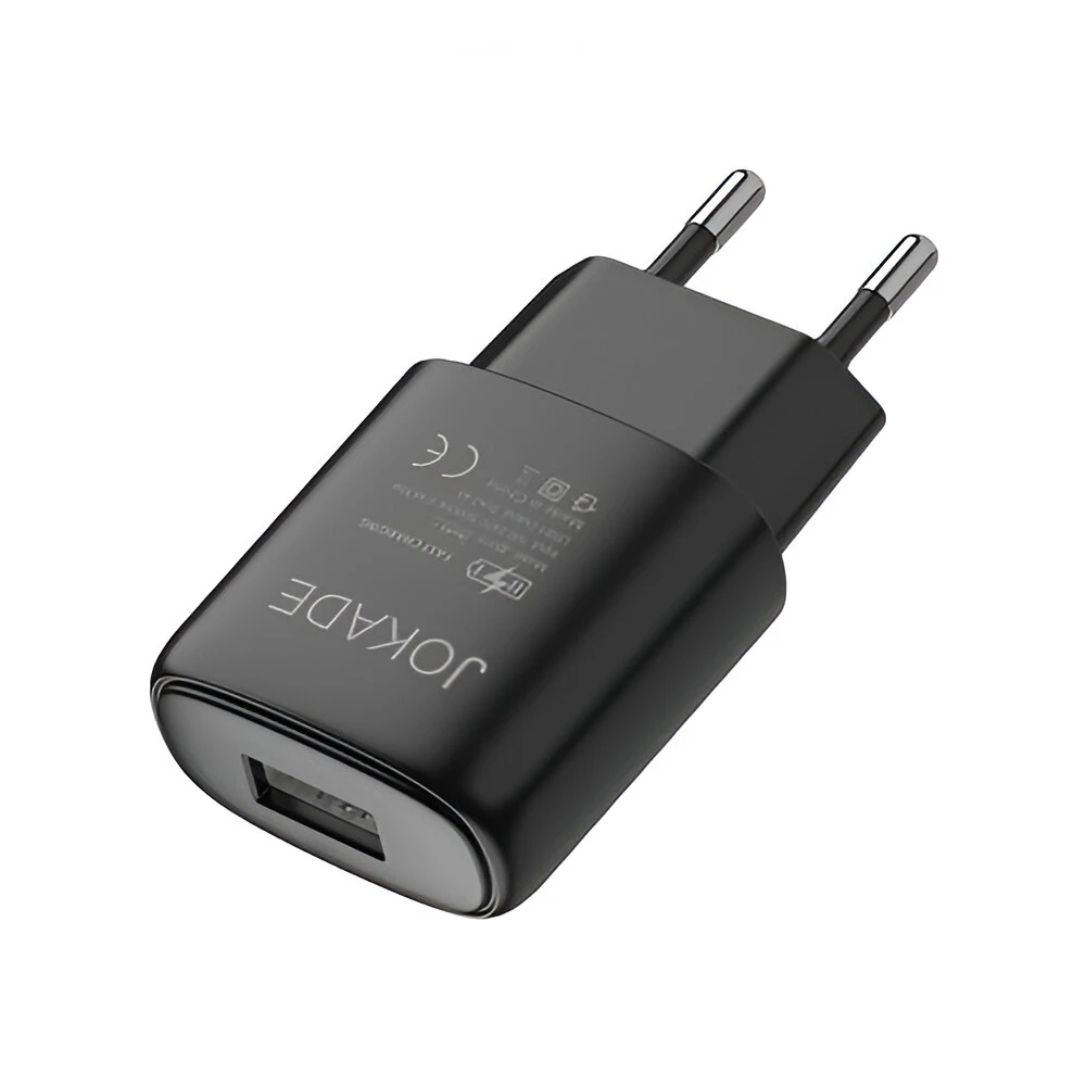 Jokade wall charger single port 3a zuochong, black 2