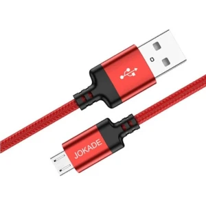 Jokade cable usb to micro usb junlian 5a 1m ja001, red Thumbnail 2