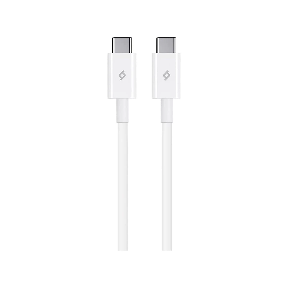 Ttec cable type-c to type-c 3a (1m), white 2