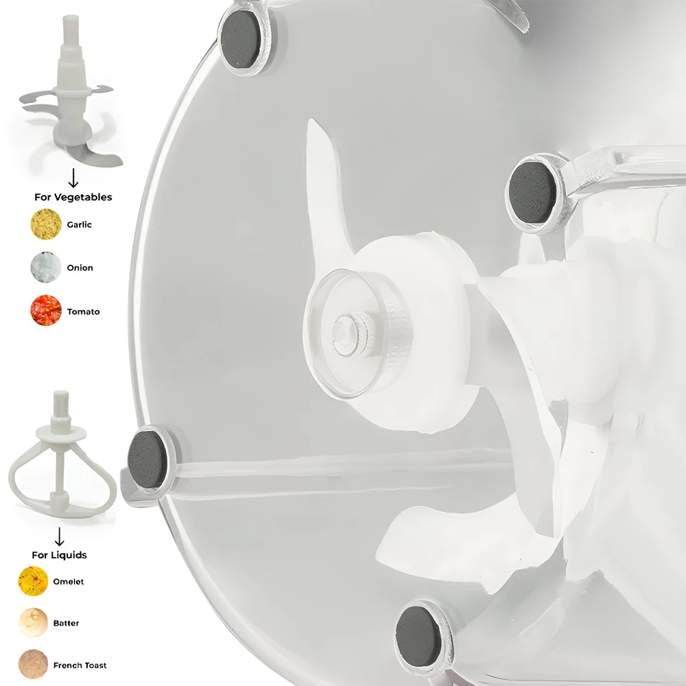 Raf food processor, r.332, 800ml, 250w 3