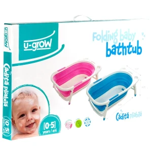 Cadita pliabilă din silicon pentru nou-născuți și bebeluși Thumbnail 3