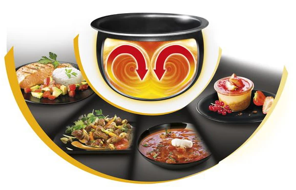 Aparat de gătit multifuncțional tefal fuzzy spherical pot rk745, alb 7