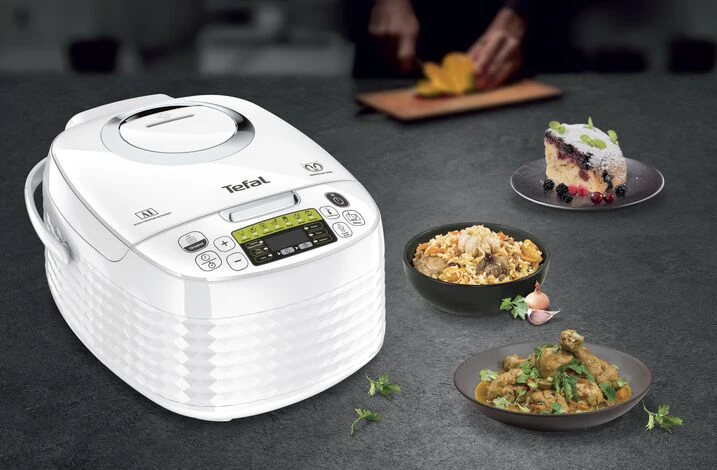 Aparat de gătit multifuncțional tefal fuzzy spherical pot rk745, alb 10