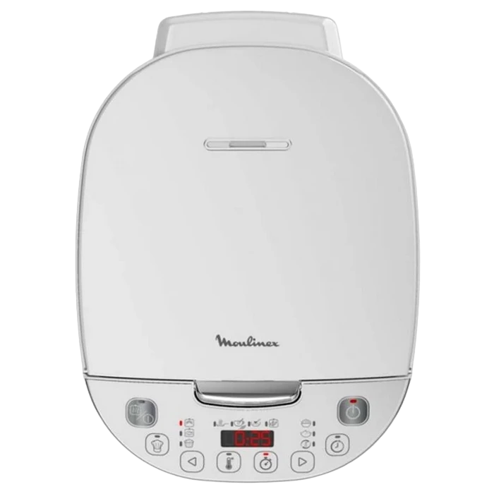 Мультиварка moulinex mk622132, белый 6
