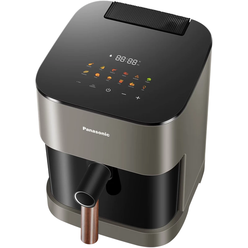 Friteuză cu aer cald panasonic nf-cc500nxe, gri | verde 2