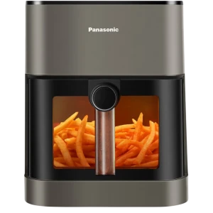 Friteuză cu aer cald panasonic nf-cc500nxe, gri | verde Thumbnail 8