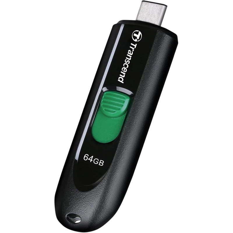 Usb flash накопитель transcend jetflash 790c, 64гб, чёрный 5