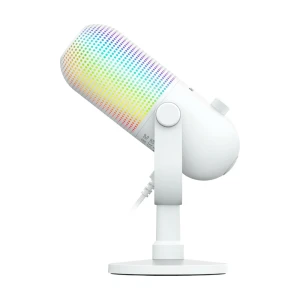 Razer microphone seiren v3 chroma 32-bit dsp rgb white edition Thumbnail 2