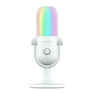 Razer microphone seiren v3 chroma 32-bit dsp rgb white edition