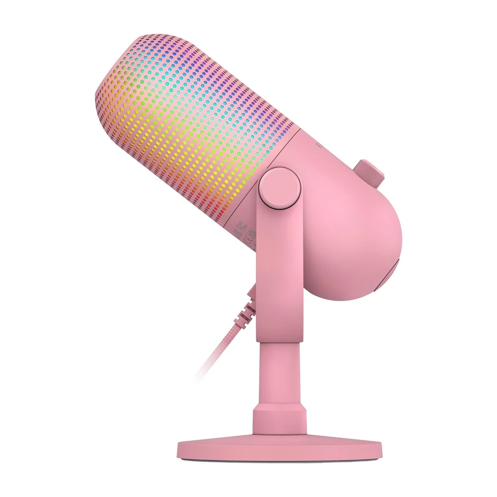 Razer microphone seiren v3 chroma 32-bit dsp rgb quartz edition 2