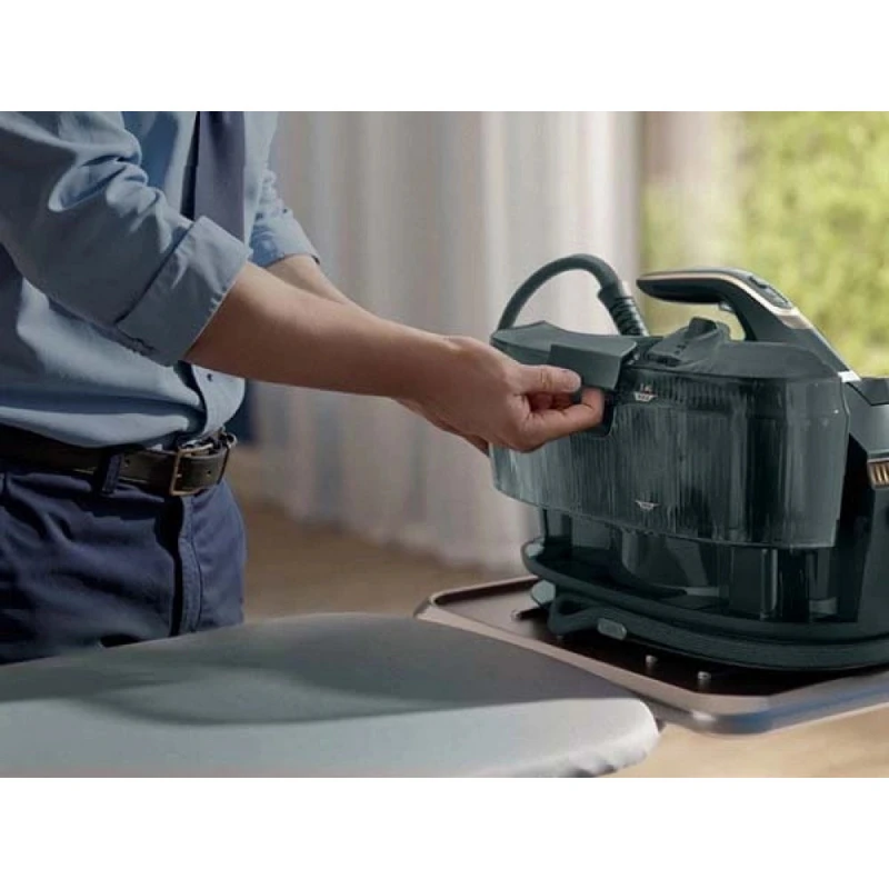 Fier de călcat cu generator de abur philips psg8200/70, 3120w, verde 6