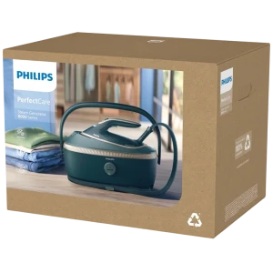 Fier de călcat cu generator de abur philips psg8200/70, 3120w, verde Thumbnail 2