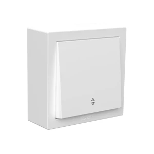 Întrerupător cap scară axis 10 a 220 - 240 v alb exen elektrik