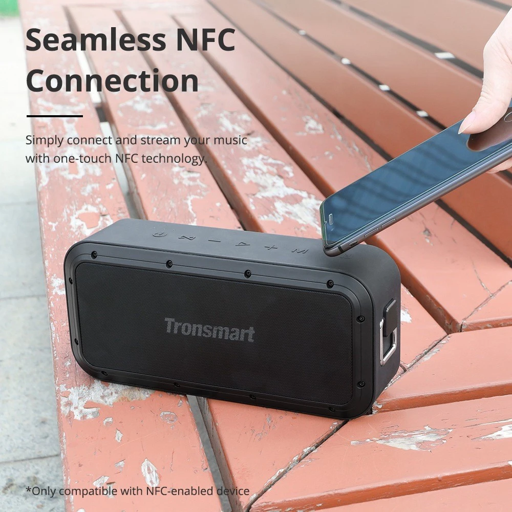Беспроводная колонка tronsmart force pro, черная 3