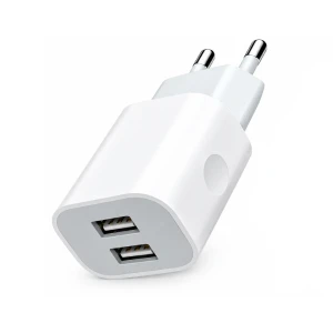Jokade wall charger with cable usb to type-c dual port 5a yiyue, white Thumbnail 2