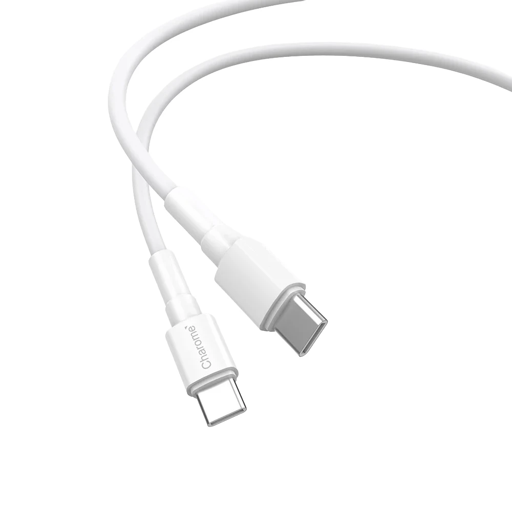 Charome cable type-c to type-c c21-04, white 2