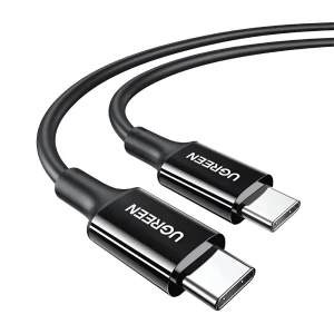 Ugreen cable type-c 2.0 to type-c 2.0, 5a/100w, 1m, black | us300 Thumbnail 2