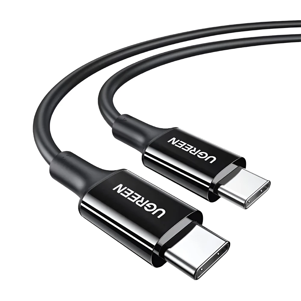 Ugreen cable type-c 2.0 to type-c 2.0, 5a/100w, 1m, black | us300 2