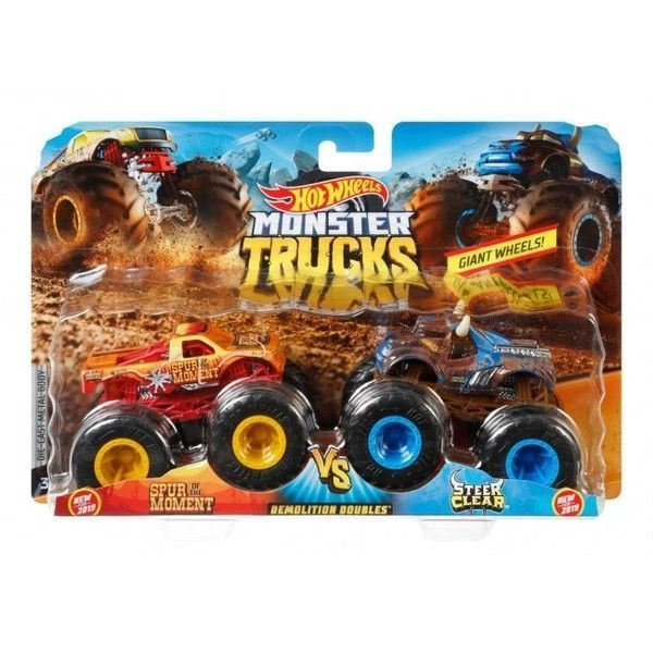 Hot wheels "monster trucks" set 2 mașini (as). 5