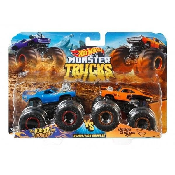 Hot wheels "monster trucks" set 2 mașini (as). 2