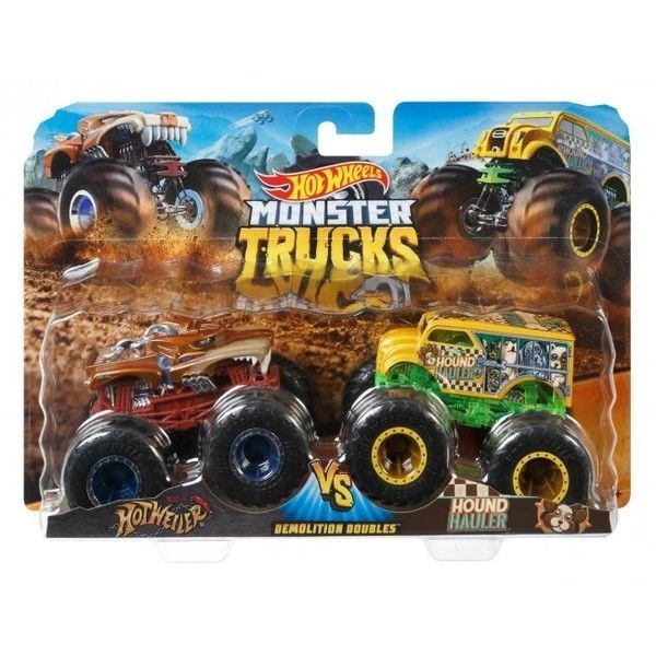 Hot wheels "monster trucks" set 2 mașini (as). 3