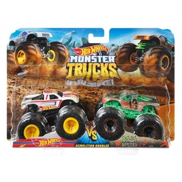 Hot wheels "monster trucks" set 2 mașini (as). 4