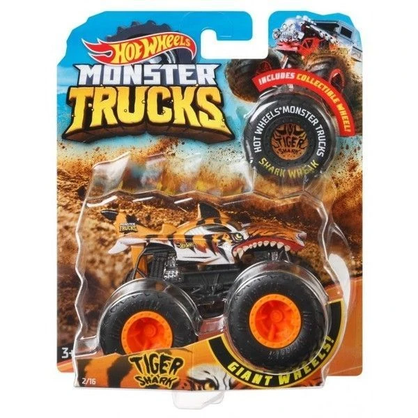 Hot wheels "monster trucks" базовая машинка-внедорожник 1:64 серии (в асс.) 3
