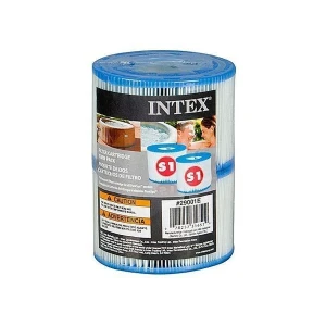 Filtru – cartuș s1 pentru piscine intex purespa, set de 2 bucăți.