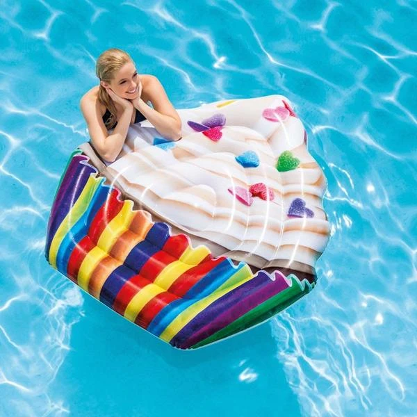 Intex saltea cupcake 132x127x23cm 2