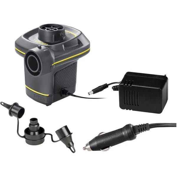 Intex насос электрический "quickfill ac/dc" с адаптером, 220v, 3 насадки 2