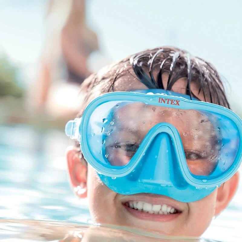 Intex маска для плавания “морское сканирование”, 8+, 2 цвета 4