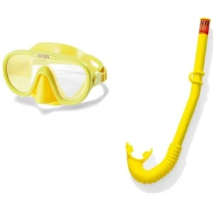 Intex set mască și tub de scufundare pentru copii "aventurier" , 8+