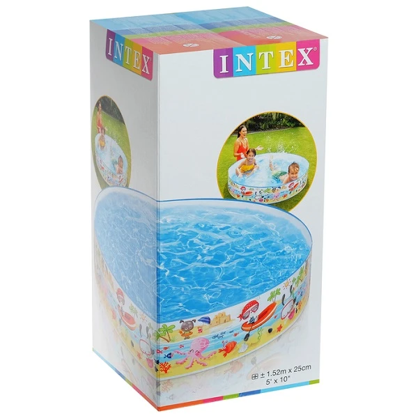 Intex piscină pentru copii "distracție pe plajă" 152х25 cm, 443 l, 3+ 3