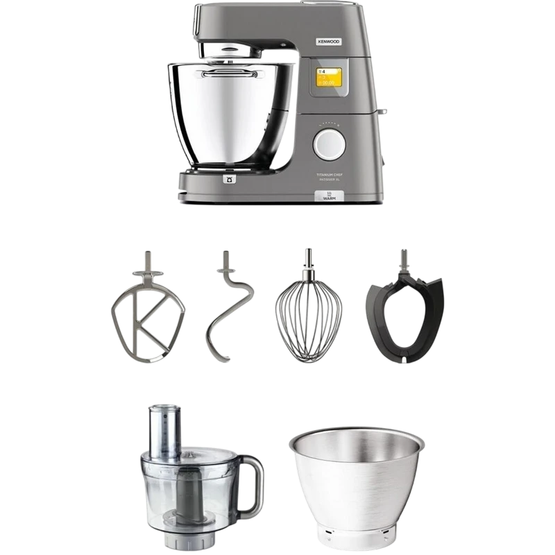 Кухонный комбайн kenwood kwl 90.244 si, серебристый 2