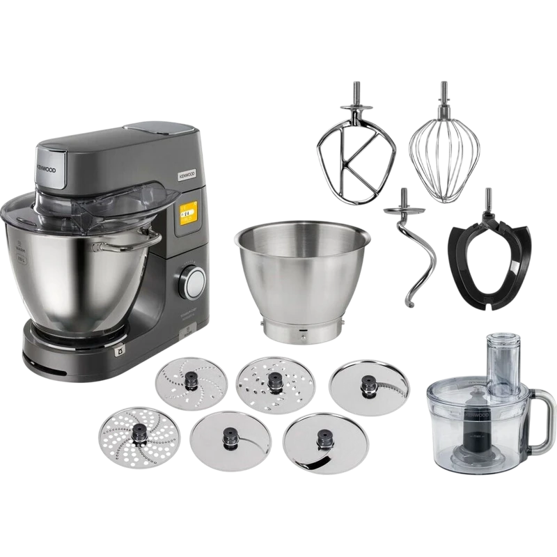 Кухонный комбайн kenwood kwl 90.244 si, серебристый 9