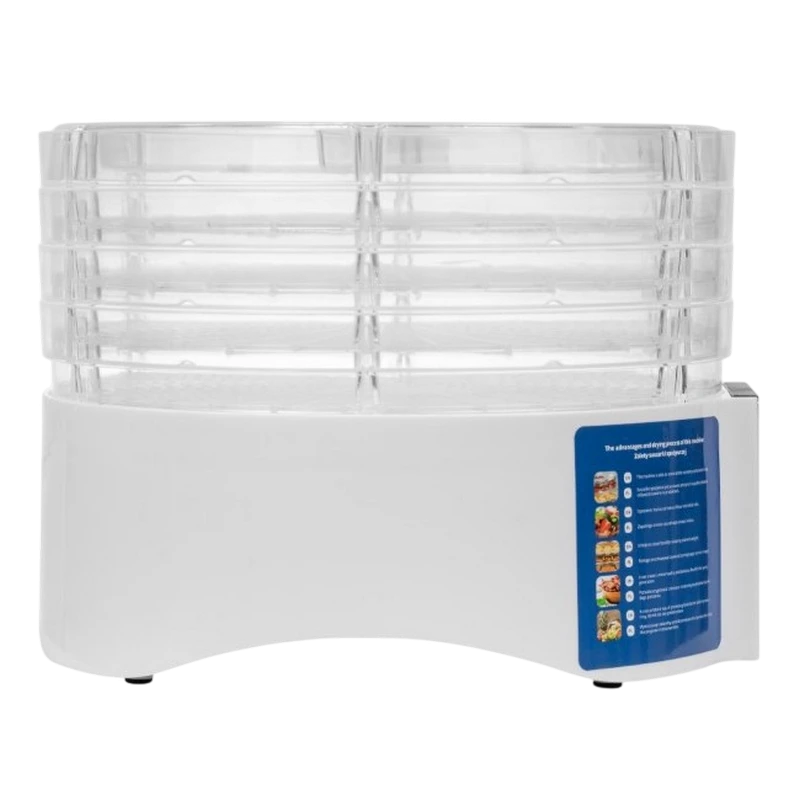 Сушилка для фруктов zelmer zfd1005, белый 5