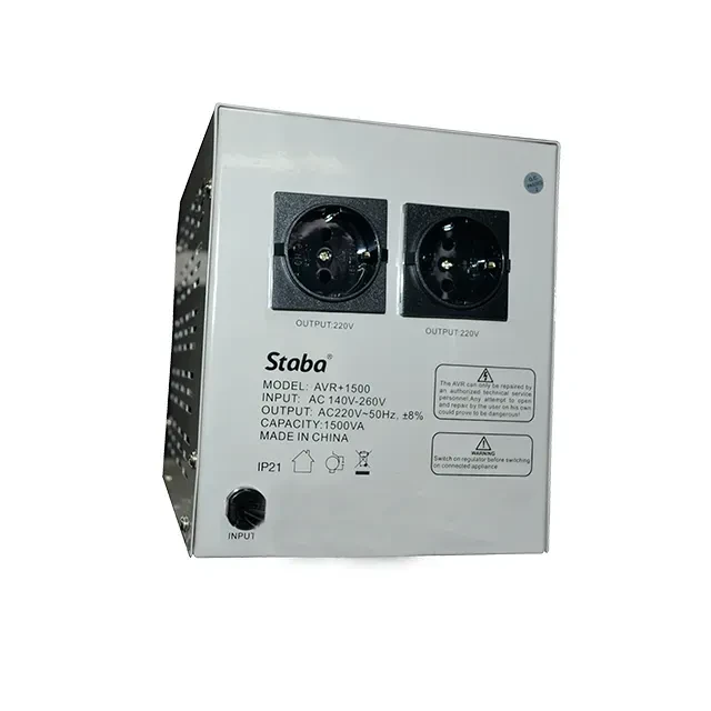 Stabilizator staba avr+1500 900 w 140 - 260 v 2